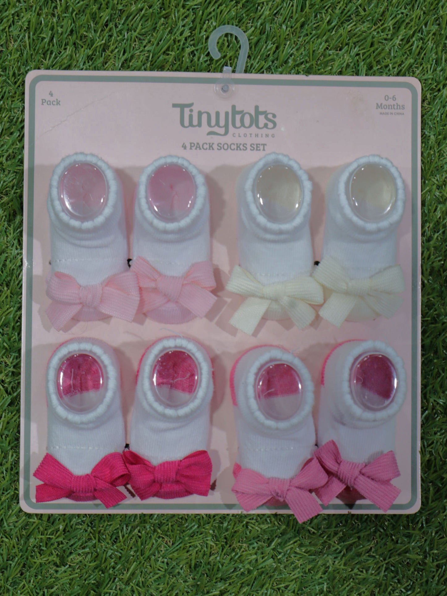 Set de 4 medias para niñas - LGX30296ICC