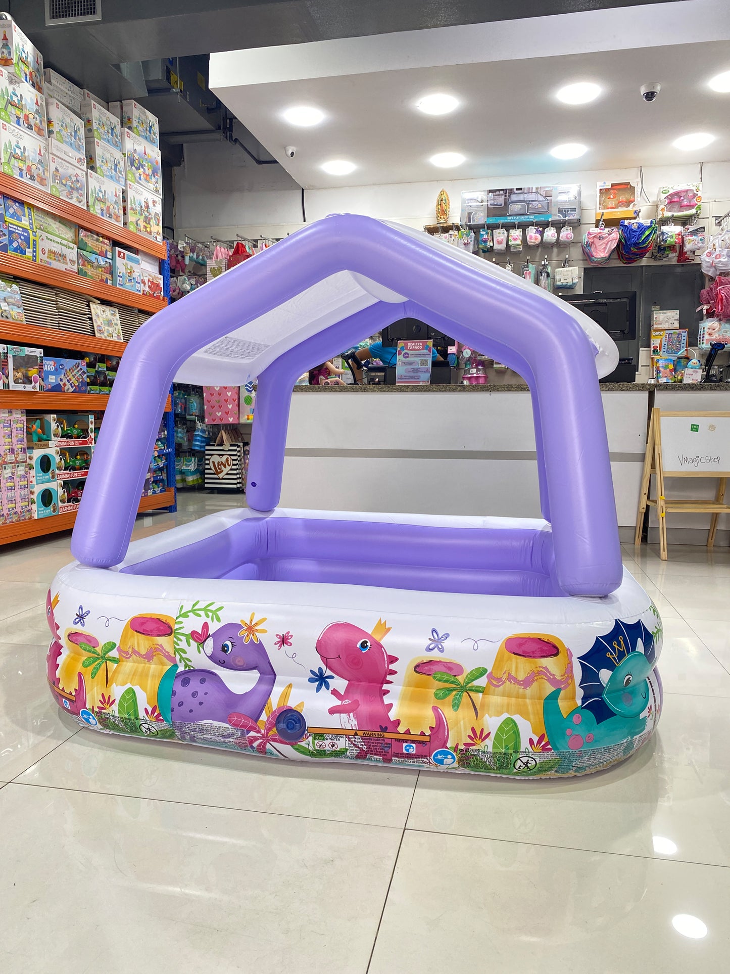 Piscina inflable con techo - 57470NP