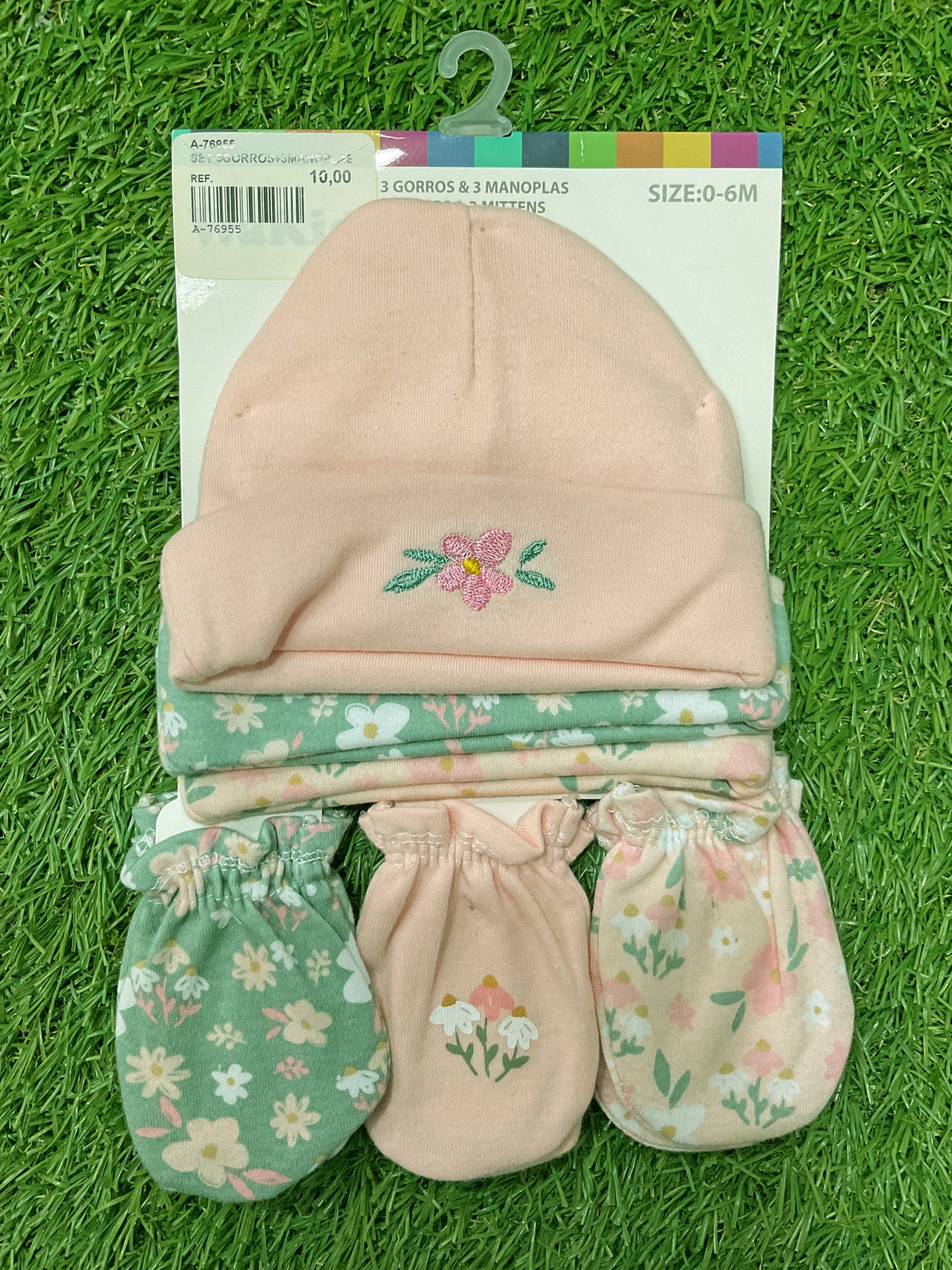 Set de gorro y manoplas - A76955