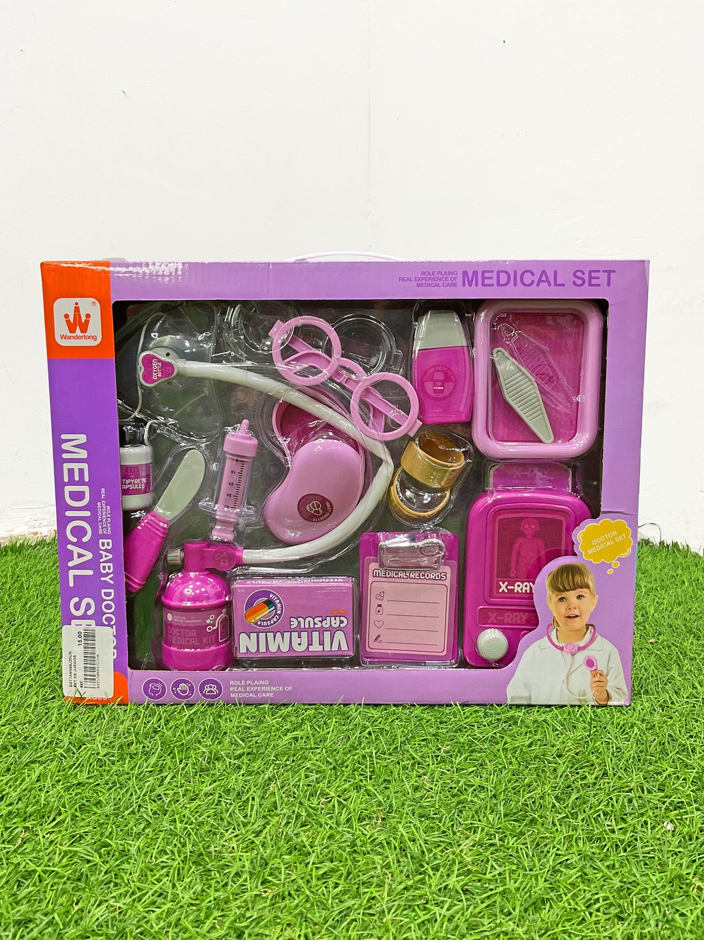 Set de utensilios médicos para niñas-NN88