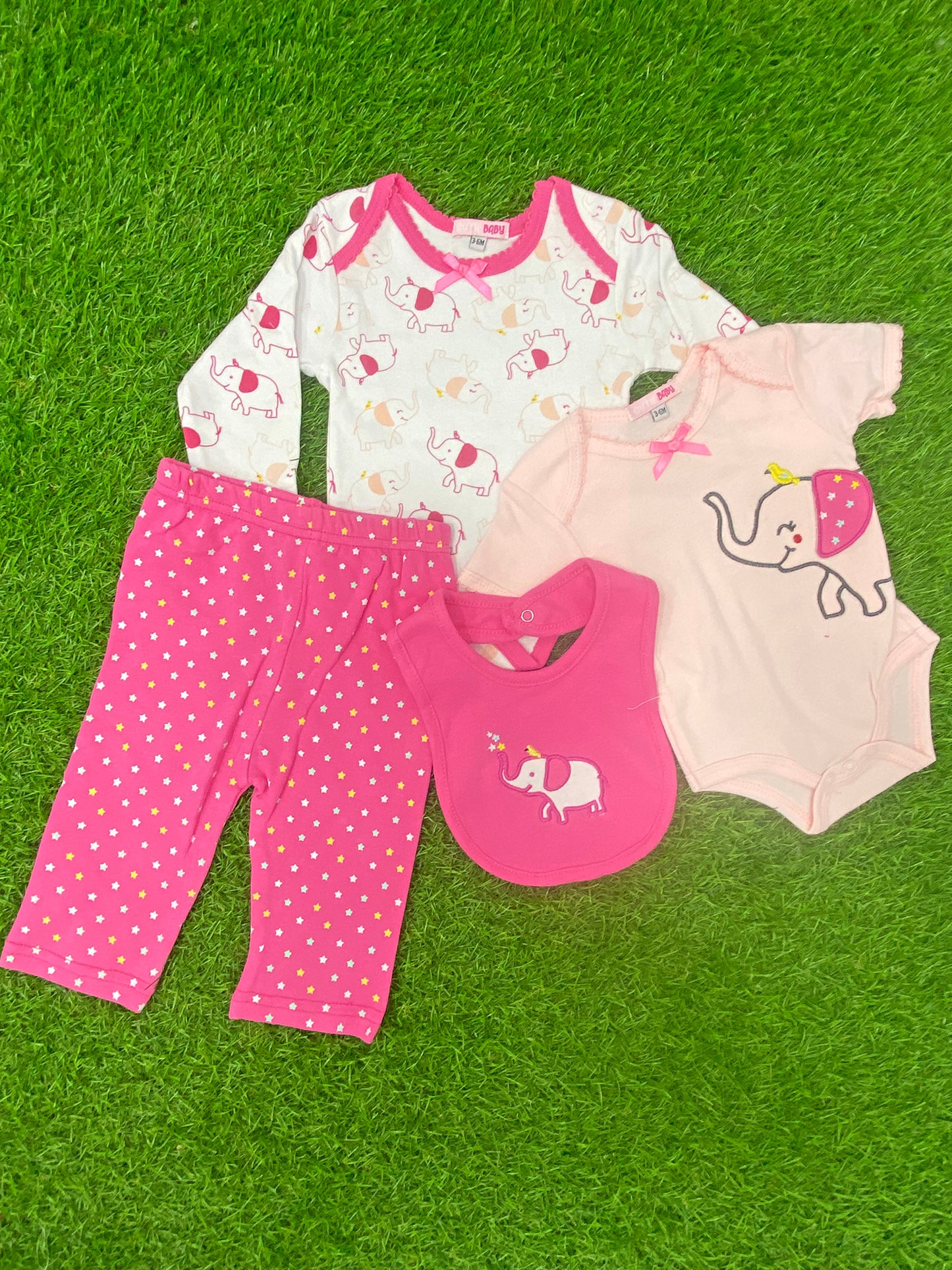 Set de conjuntos 4 pzas para bebe - 02530870