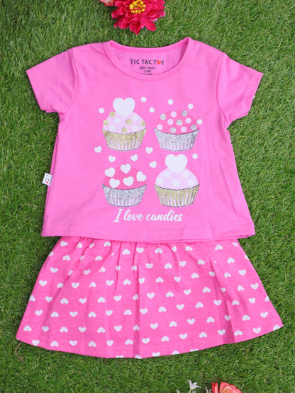 Conjunto de camisa y falda -1010574A