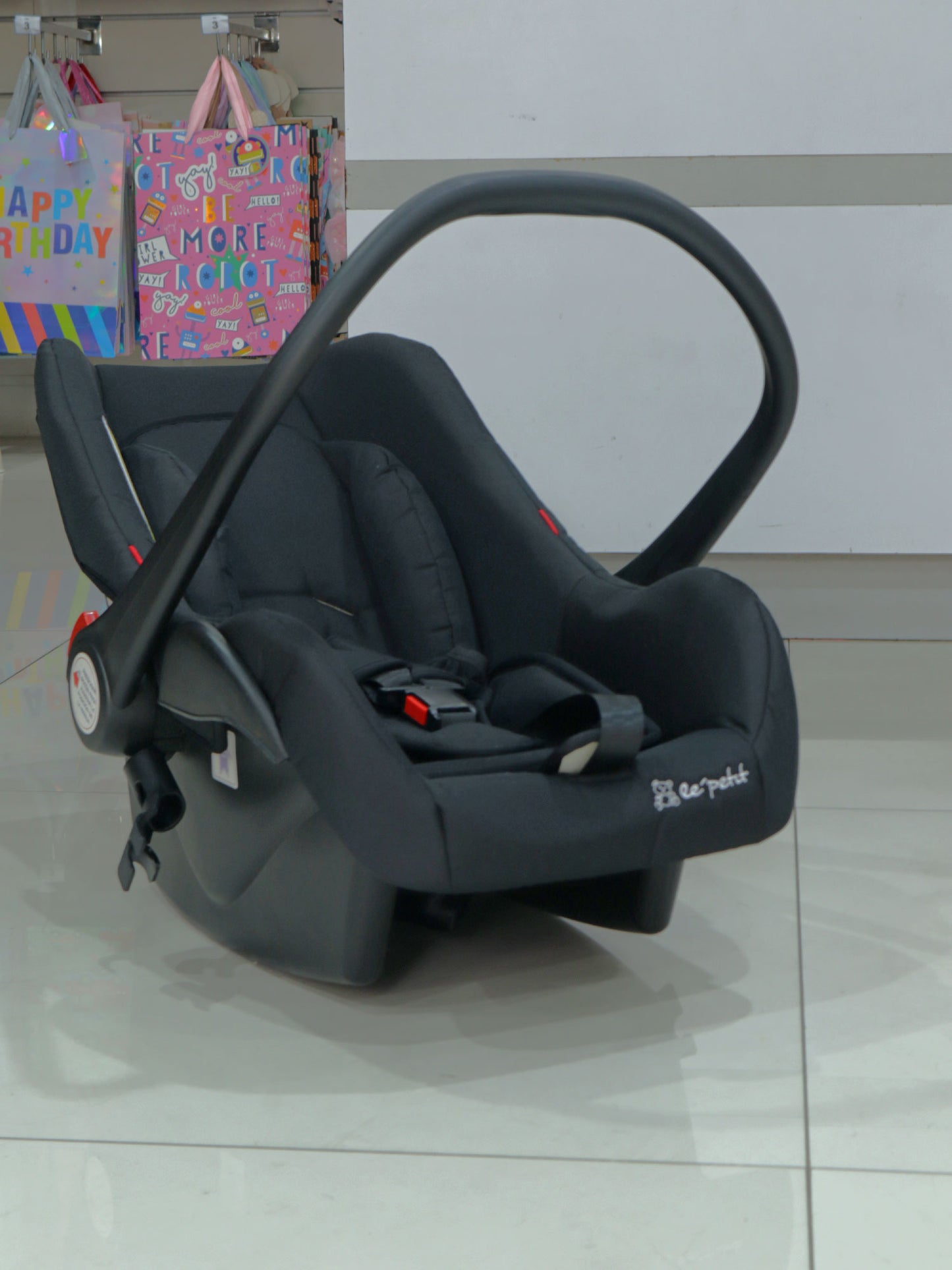 Coche con porta bebe - LP9947BLCK