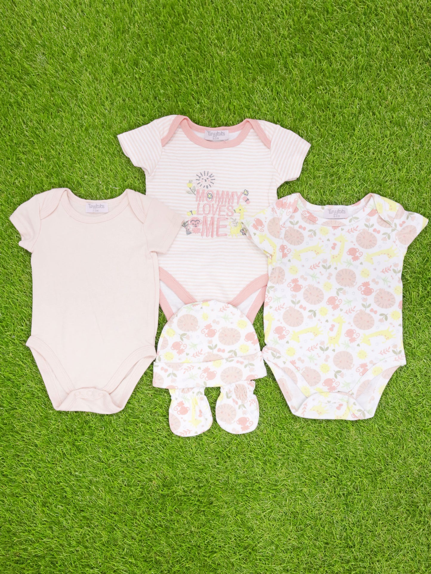 Set de Bodys de Bebe con Accesorios - AP14455