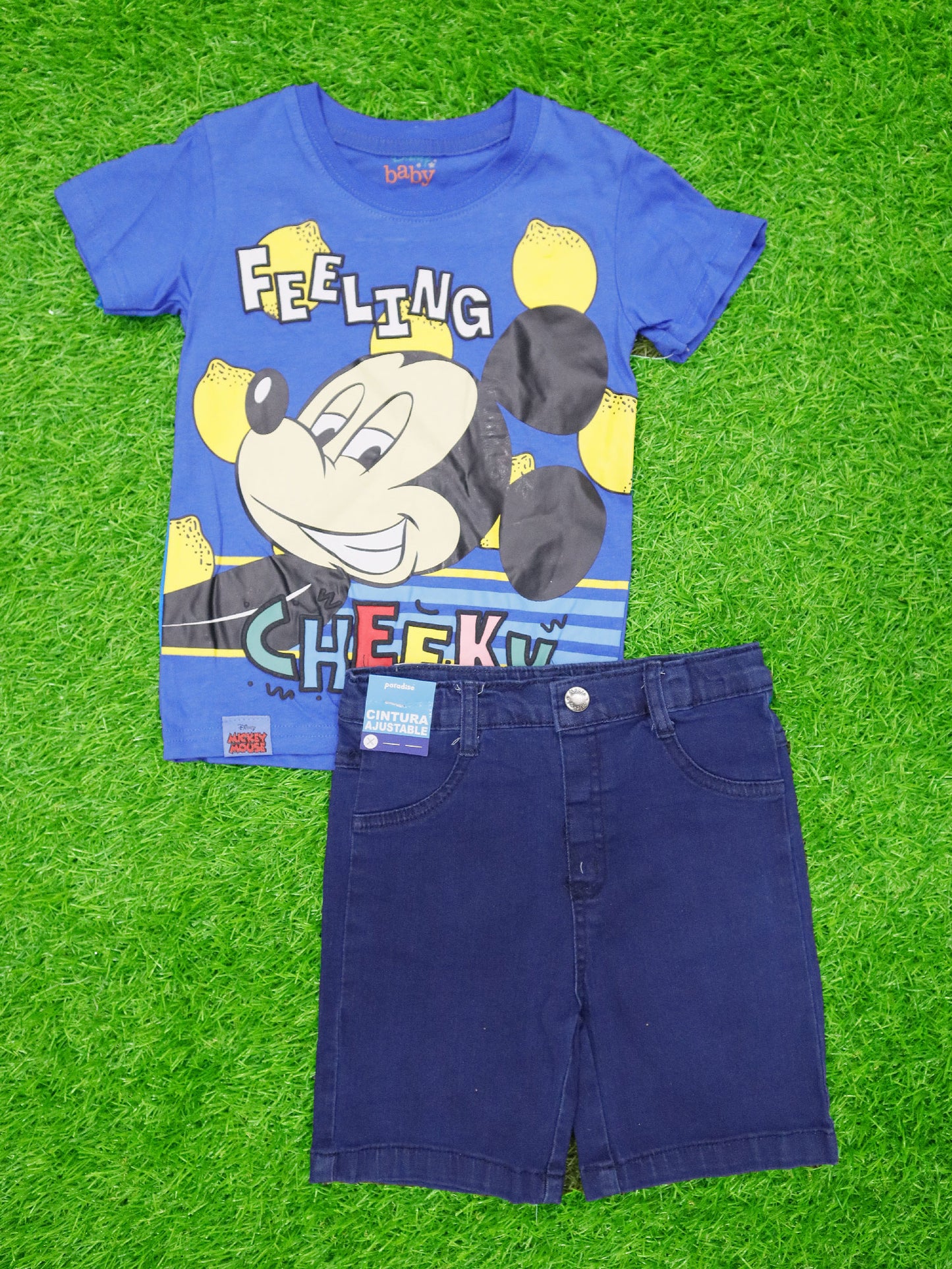 Conjunto de Mickey para Bebes - D9MK1117B