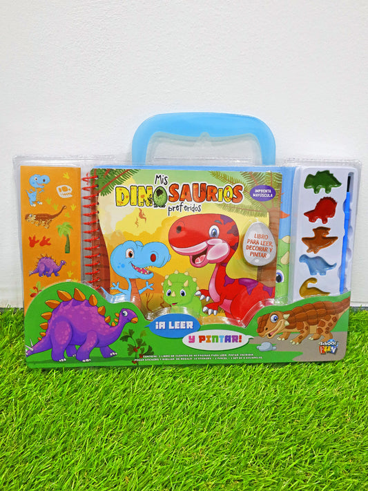 Libro Didáctico de Dinosaurios para Niños - LIST101