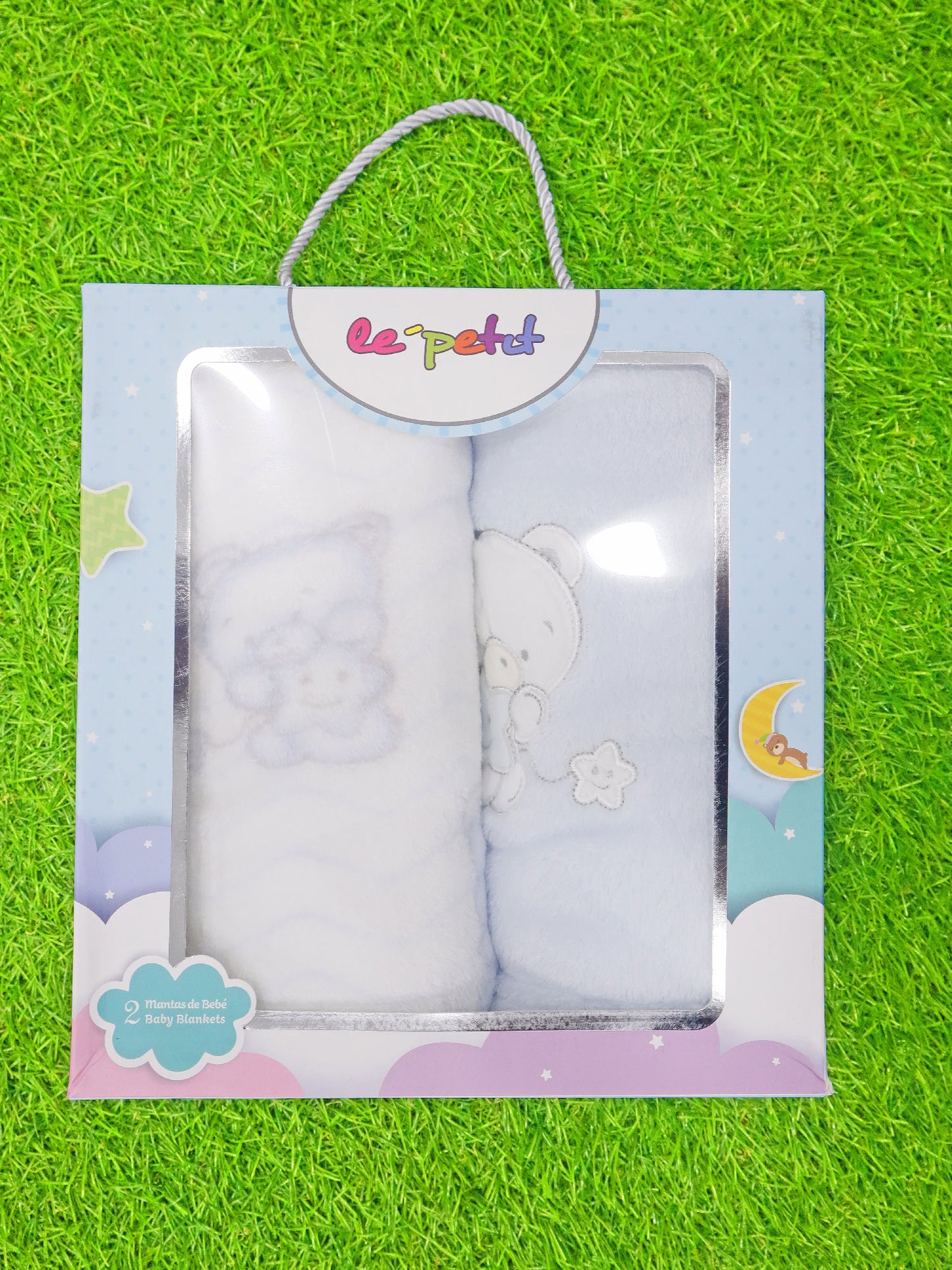 Set de 2 mantas de bebé - LP9634