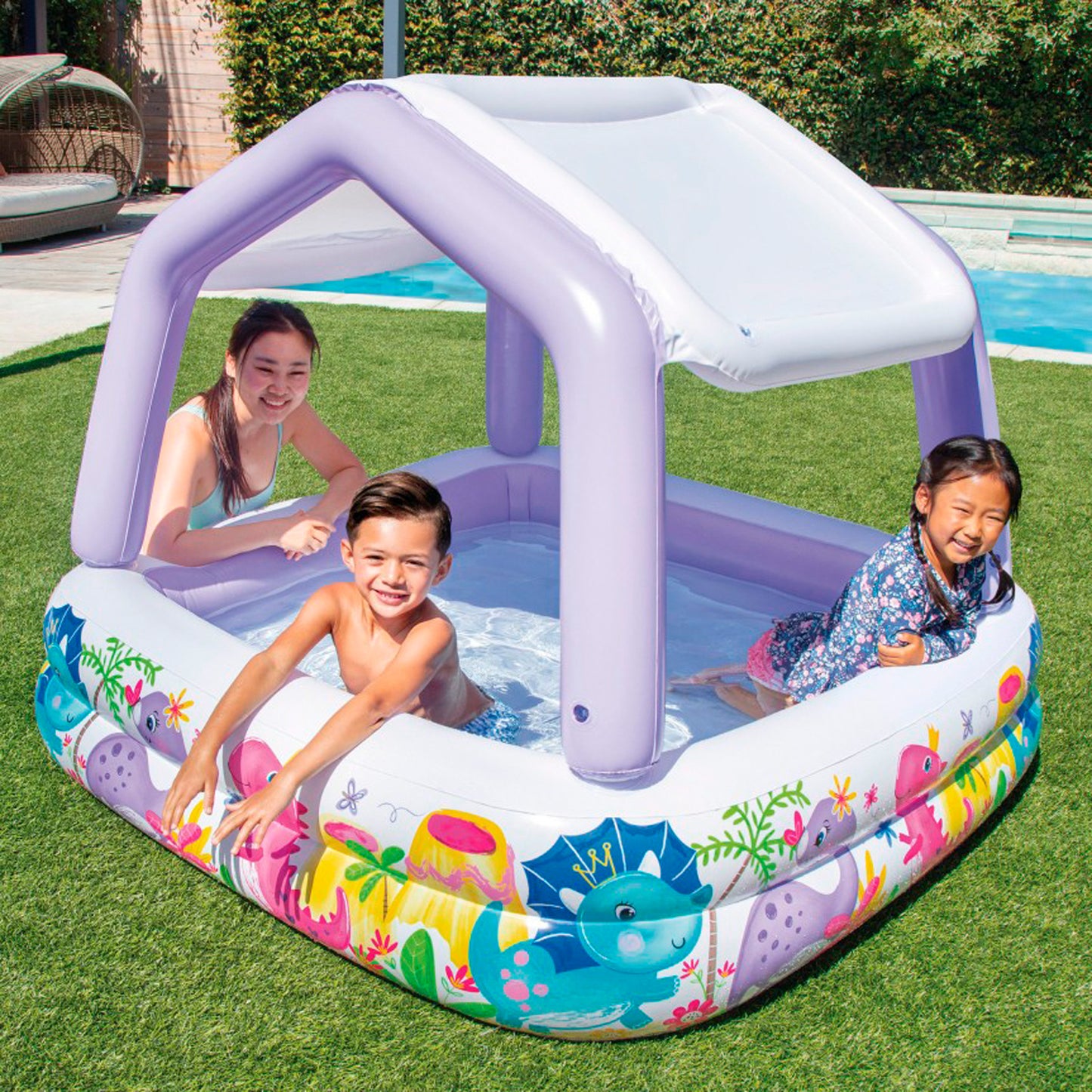 Piscina inflable con techo - 57470NP